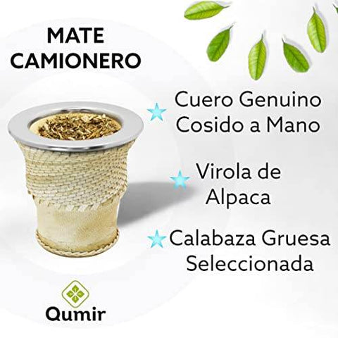 Mate Camionero Trenzado de Calabaza - Qumir
