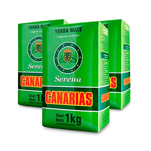 Pack 3 Kg Canarias Serena Yerba Mate