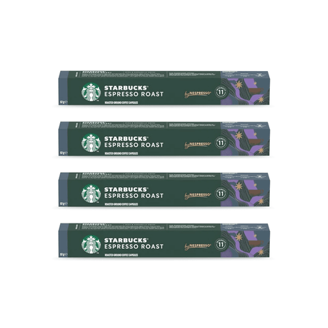 Pack Café Starbucks 40 Cápsulas Espresso Roast Compatibles Nespresso - Qumir