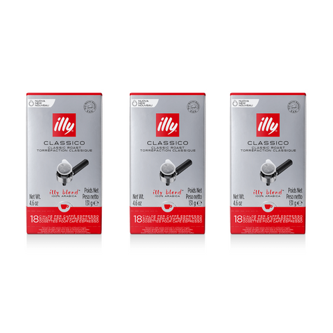 Illy PACK 3 Monodosis E.S.E Clasico - 18 Uds