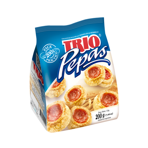 Pepas Membrillo Trio 200 Grs