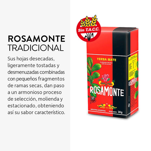 Rosamonte Yerba Mate Tradicional 500 Grs