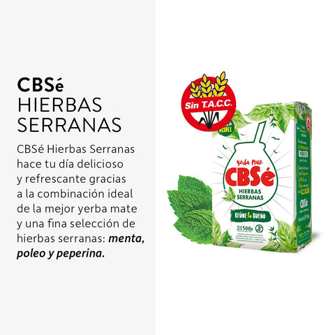 Cbse Hierbas Serranas Yerba Mate 1 Kg