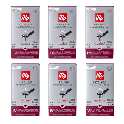 Illy PACK 6 Monodosis E.S.E Intenso - 18 Uds