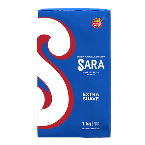 Sara Azul Yerba Mate Extra Suave 1 Kg - Qumir