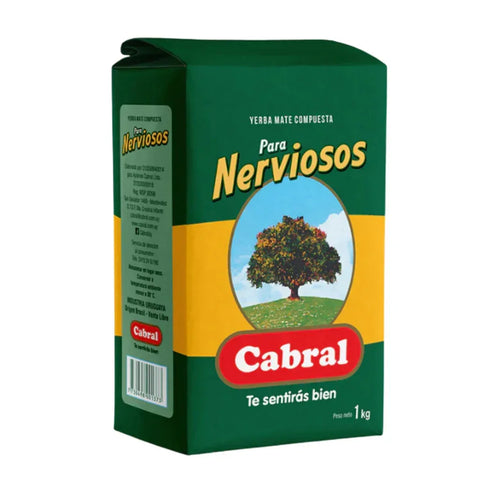 Yerba Mate Compuesta Para Nerviosos Cabral 1Kg - Qumir