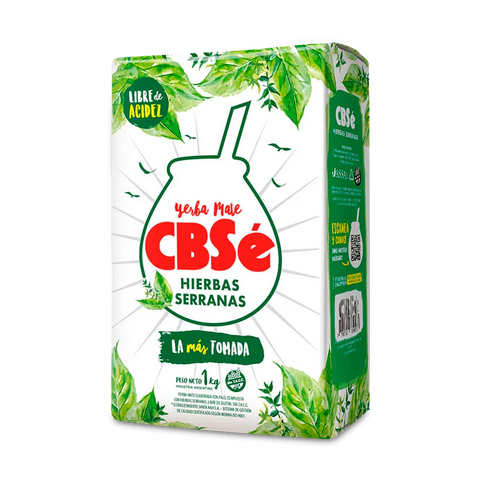 Cbse Hierbas Serranas Yerba Mate 1 Kg - Qumir