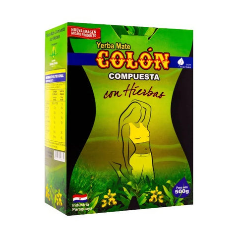 Yerba Mate Colon Fit (90-60-90) 500 Grs - Qumir