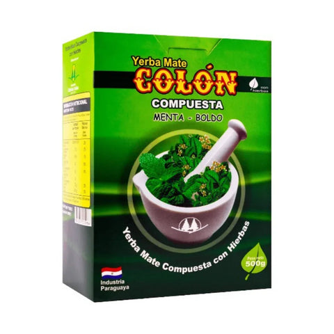 Yerba Mate Colon Menta y Boldo 500 Grs - Qumir