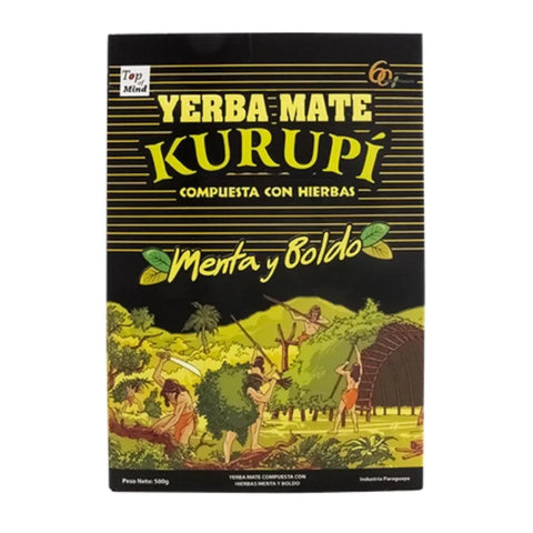 Kurupi Yerba Mate con Menta y Boldo 500 Grs - Qumir