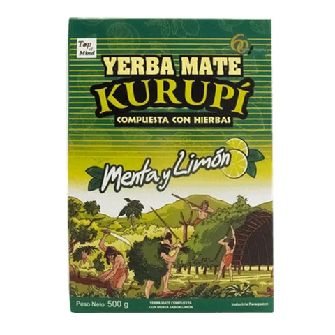 Kurupi Yerba Mate con Menta y Limon 500 Grs - Qumir