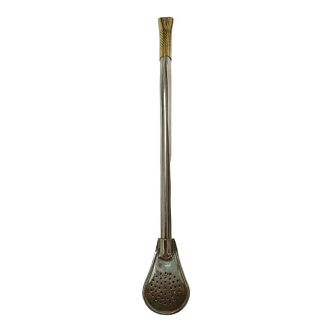 Bombilla de Alpaca Pico de Loro de Bronce 20 cms - Qumir