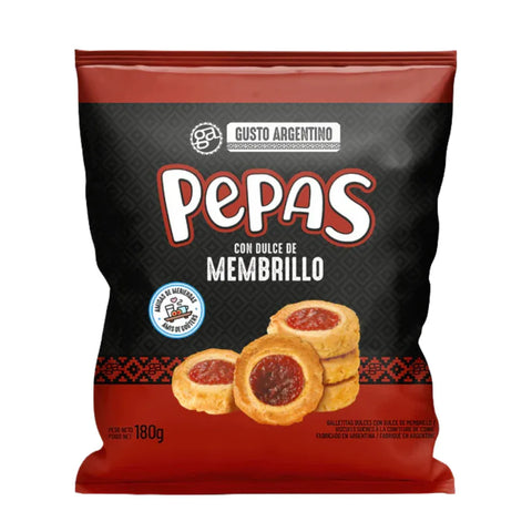 Pepas de Membrillo 180g - Gusto Argentino - Qumir