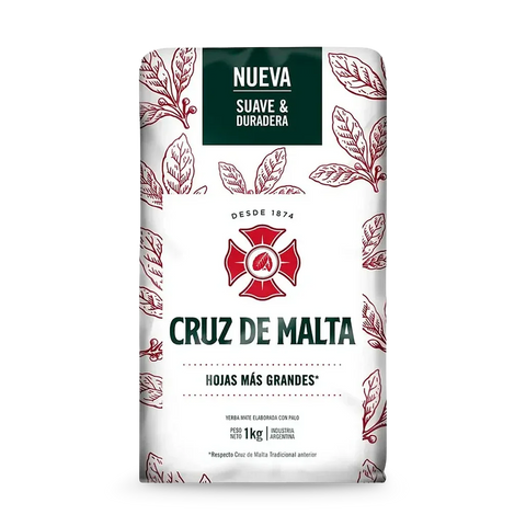 Pack Yerba Mate Cruz de Malta 1 Kg - 3 Uds - Qumir