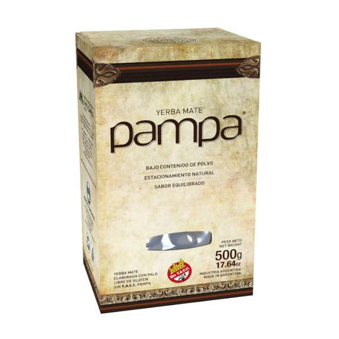 Yerba Mate Pampa Bajo Contenido en Polvo 500 Grs - Qumir