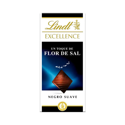 Chocolate Lindt Excellence con un toque de Flor de Sal - Qumir