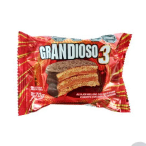 Alfajor Grandioso Triple Negro 70 Grs - Qumir