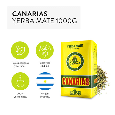 Canarias Tradicional Yerba Mate 500 grs