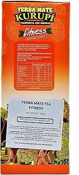 Kurupi Yerba Mate Fitness Naranja 500 Grs - Qumir