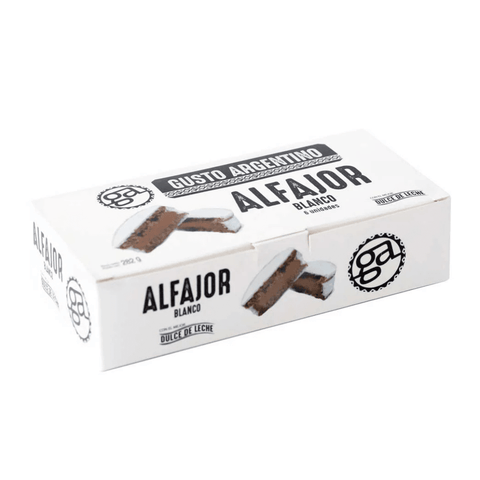 Alfajor Gusto Argentino Blanco - 6 Uds - Qumir