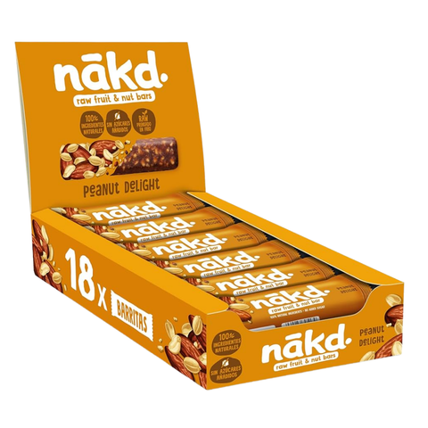 Barrita Nakd Raw Peanut Delight