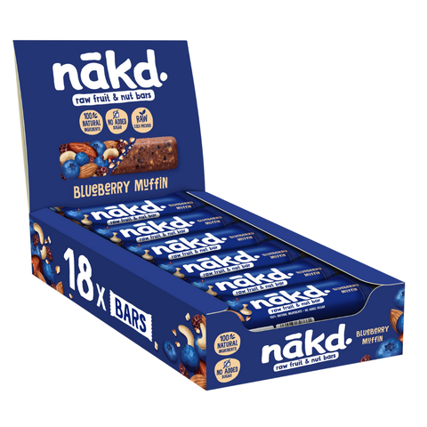 Barrita Nakd Raw Blueberry Muffin