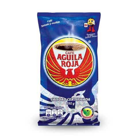 Águila Roja 6 PACK Café Tostado Molido 250 Grs