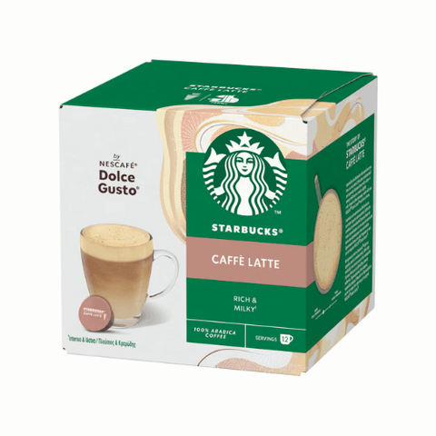 Cafe Dolce Gusto Starbucks Caffe Latte 12 Uds - Qumir