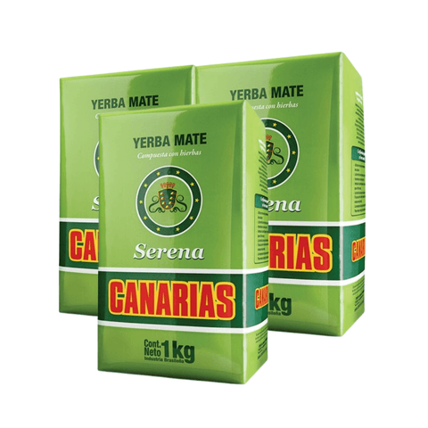 Canarias Serena 3x1 Kg Yerba Mate - Qumir