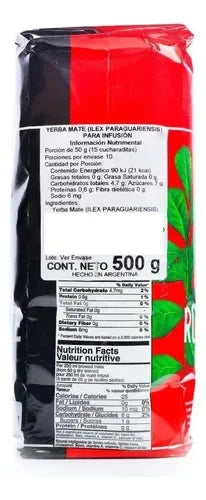 Rosamonte Yerba Mate Tradicional 500 Grs - Qumir