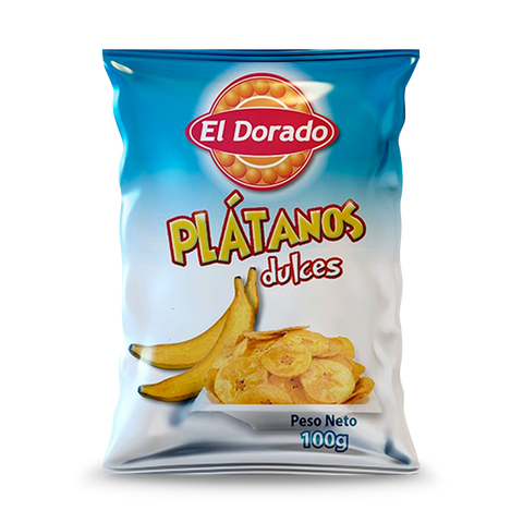 Pack AHORRO 3 Unidades Platanitos Dulces El Dorado 100 grs