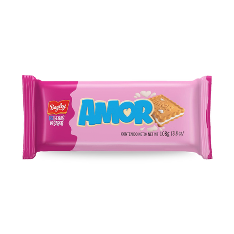 Galletitas Amor Bagley 112 Grs