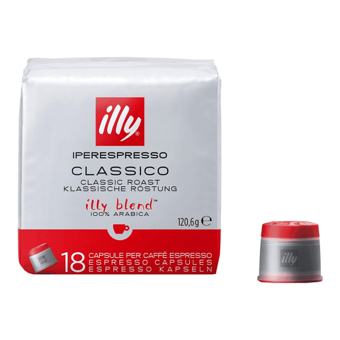 Pack Café Illy 108 Capsulas Iperespresso Clásico - 6 Uds - Qumir