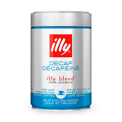 Illy 6 PACK Café Molido Descafeinado 250 Grs
