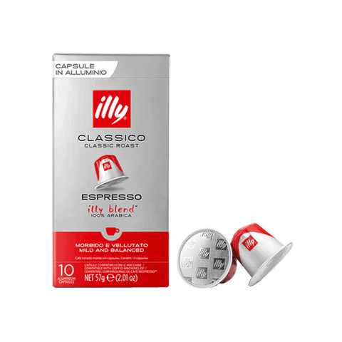 Pack Café Illy 100 Cápsulas Clasicas Compatibles Nespresso - 10 Uds - Qumir