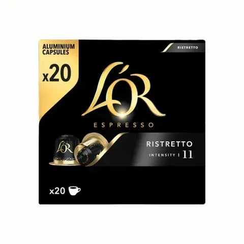 L'Or Espresso Ristretto 20 Cápsulas Compatibles - Qumir
