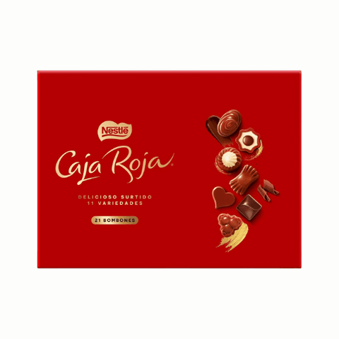Nestle Caja Roja 21 Bombones - 198 grs - Qumir