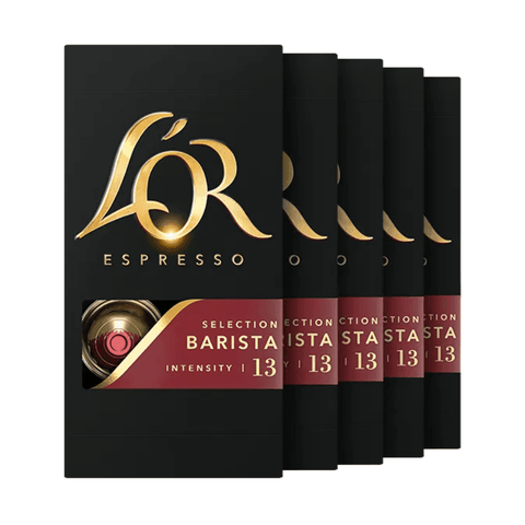 Pack Café L'OR 100 Cápsulas Barista Compatibles Nespresso - Qumir
