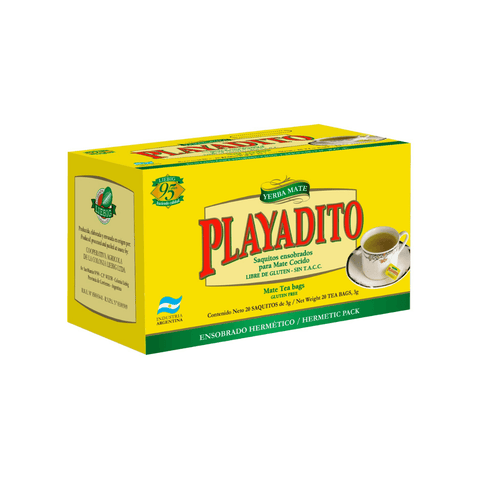 Mate Cocido Playadito 20 Saquitos - Qumir
