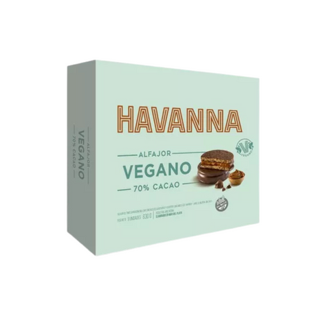 Havanna Alfajores Vegano 4 Uds Sin Gluten