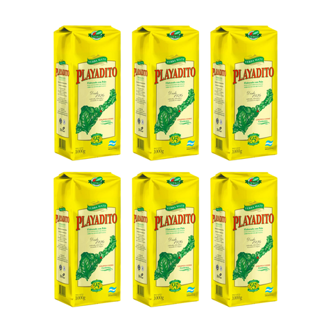 Playadito Pack 6 Kg Yerba Mate Argentina