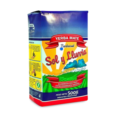 Yerba Mate Barbacuá Sol y Lluvia 500 Grs