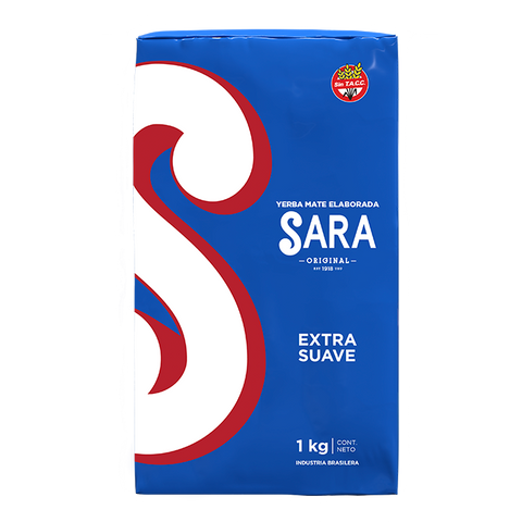 Sara Azul Yerba Mate Extra Suave 1 Kg