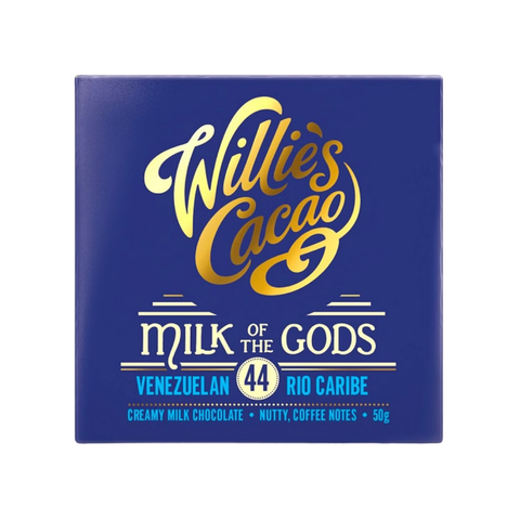 Willie's Cacao Milk Of The Gods Chocolate 50 Grs