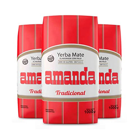 Amanda Pack de 3 Kilos de Yerba Mate