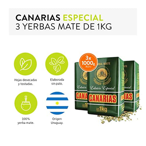 Canarias Especial 3x1 Kg Yerba Mate